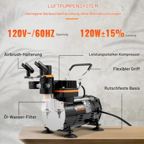 VEVOR Mini Airbrush 4