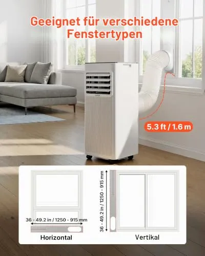 VEVOR Mobile Klimaanlage UC 3