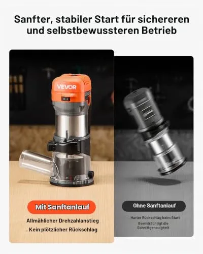 VEVOR Oberfräse 710W 6