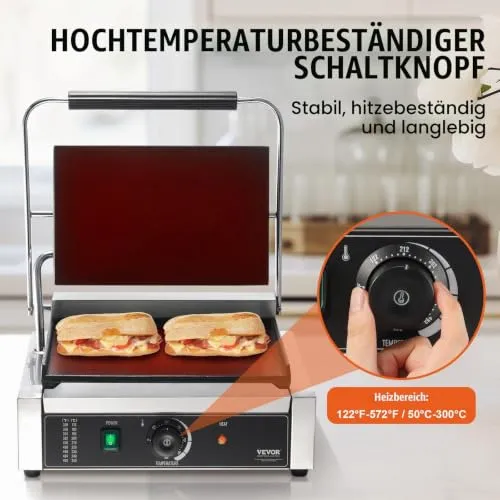 VEVOR Panini-Grill 5