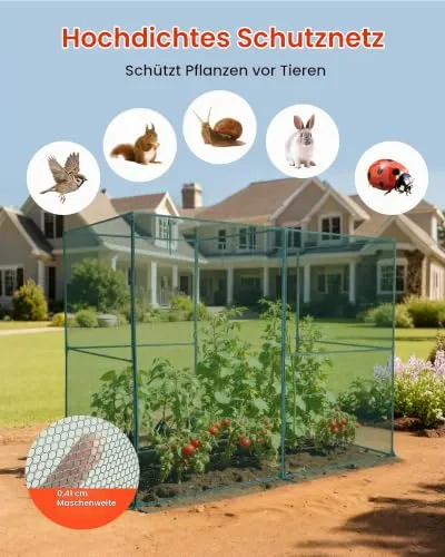 VEVOR Pflanzenschutzzelt 4