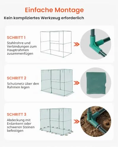 VEVOR Pflanzenschutzzelt 6