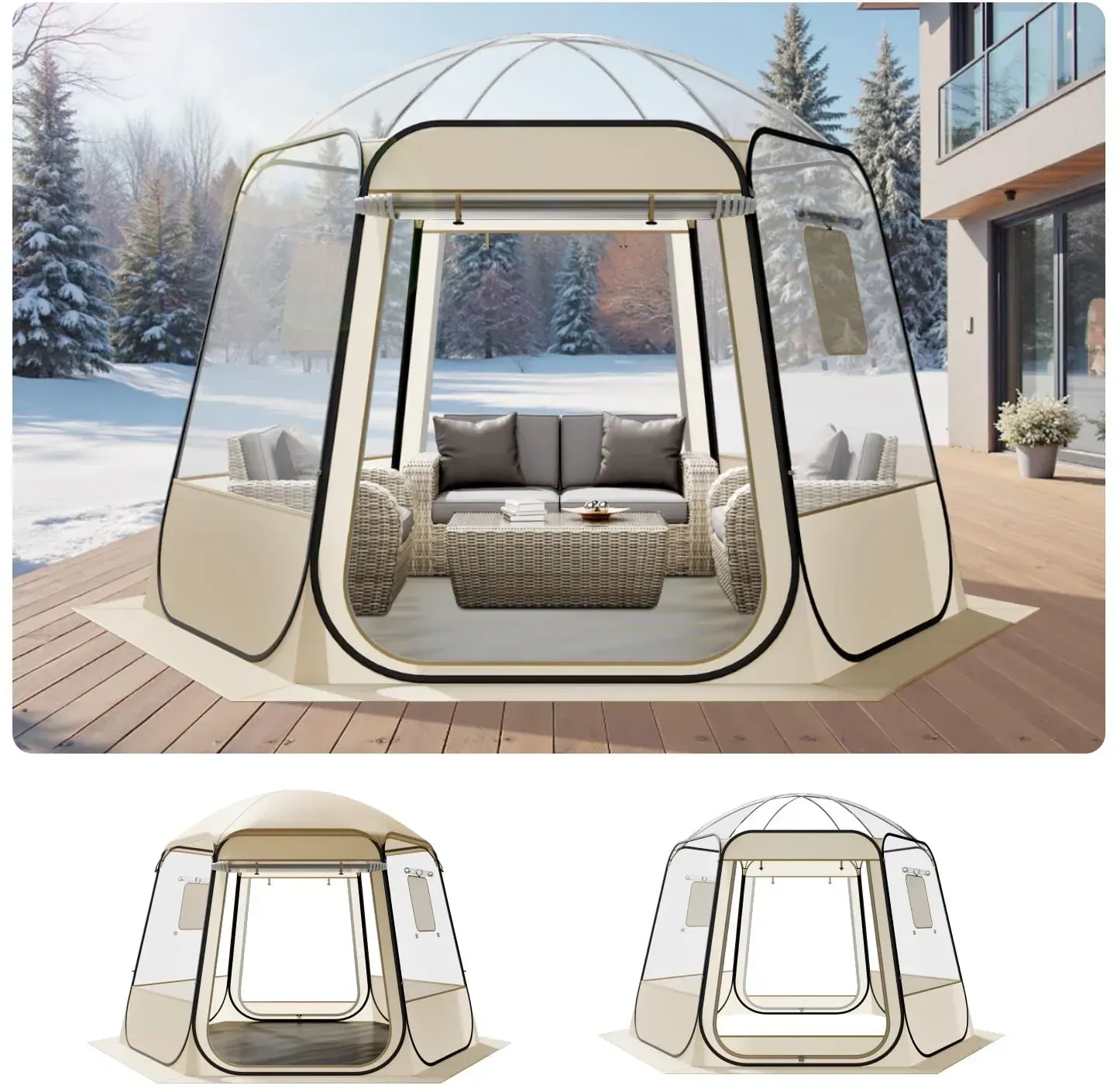 Vevor Pop-up-Bubble-Zelt UC