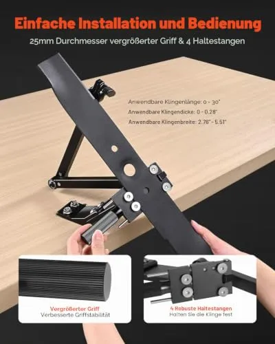 VEVOR Rasenmäher Klingenschärfer UC 5