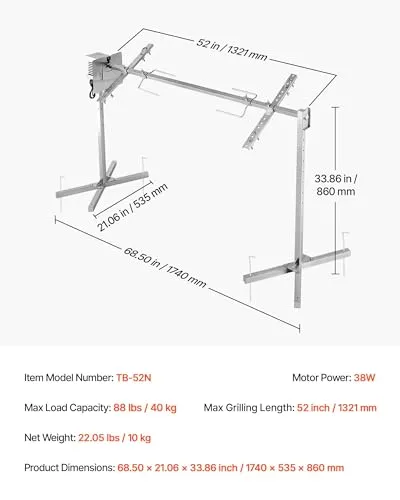 VEVOR Rotisserie-Grill 4