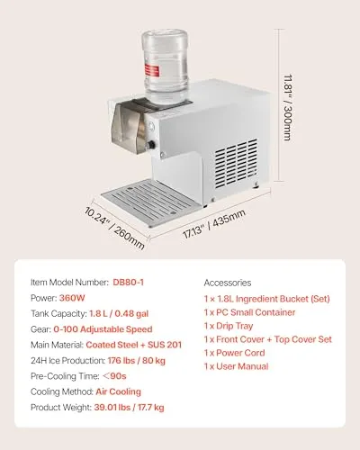 VEVOR Schneeflocken UC 6