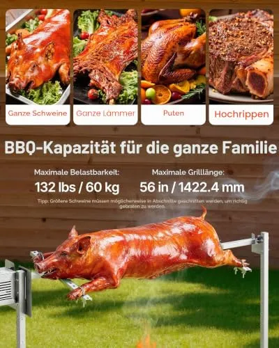 VEVOR Spanferkelgrill 1422,4 mm 2