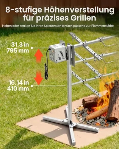 VEVOR Spanferkelgrill 1422,4 mm 3