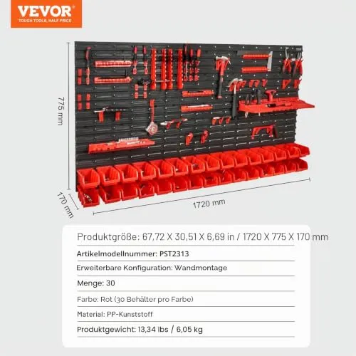 VEVOR Stapelboxen 4