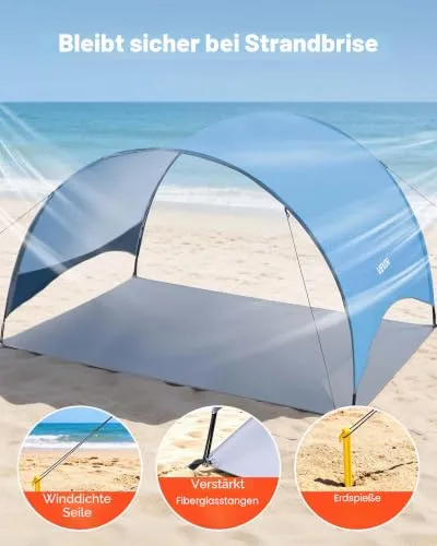 VEVOR Strandmuschel 2