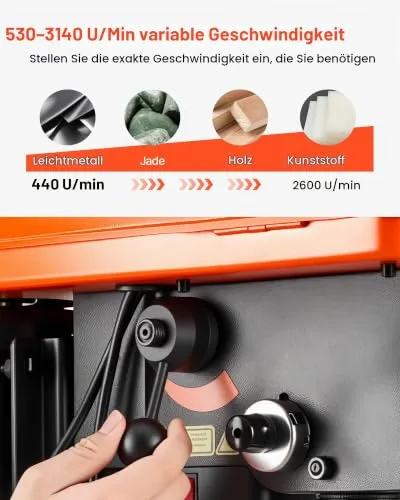 VEVOR Tischbohrmaschine 3