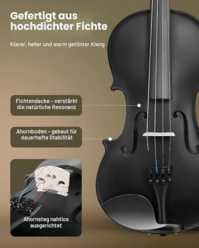 VEVOR Violine 4/4 2