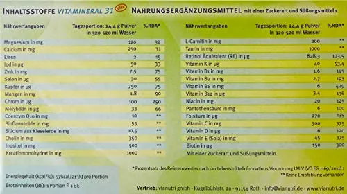 Vianutri Vitamineral 31 Plus 3