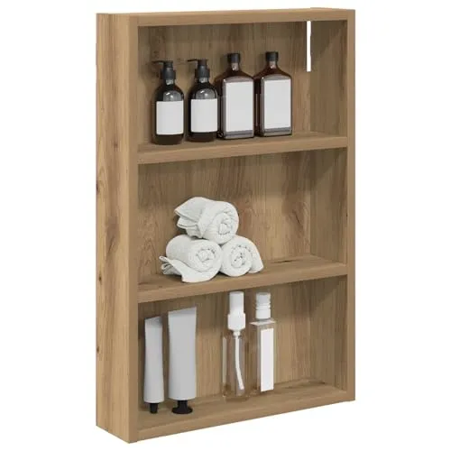 vidaXL Badezimmer-Wandschrank 5