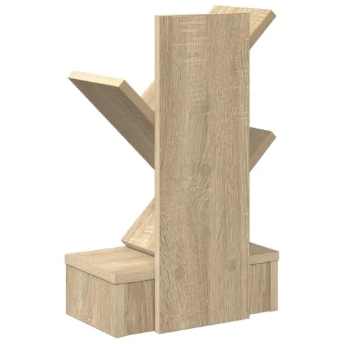 vidaXL Baumbücherregal 3-stöckig 7