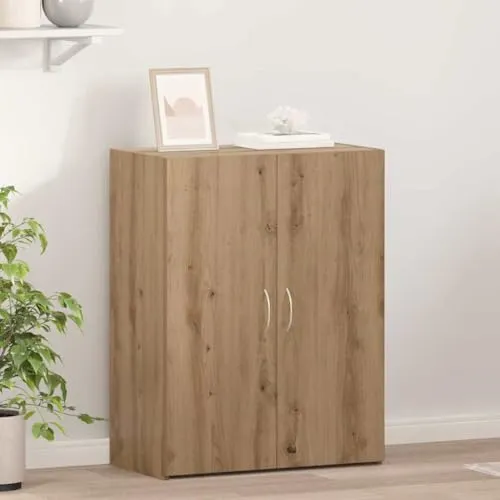 vidaXL Büroschrank Artisan-Eiche 2