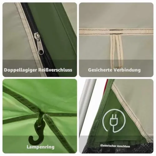 vidaXL Campingzelt UC 6