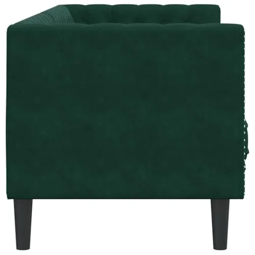 vidaXL Chesterfield 6