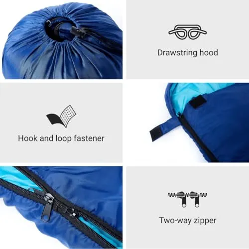 vidaXL Doppelschlafsack 3