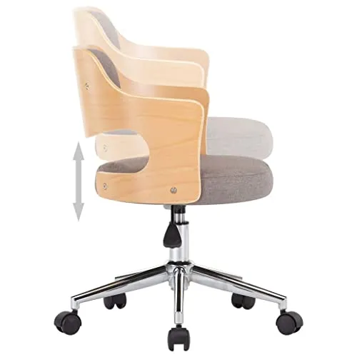 vidaXL Drehbarer Bürostuhl 4