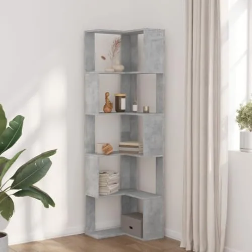 vidaXL Eck-Bücherregal 2