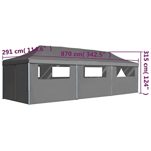 vidaXL Faltpavillon 4