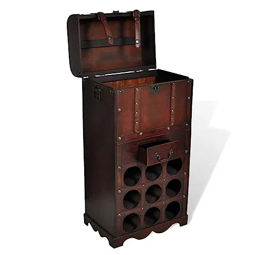 vidaXL Flaschenregal 3