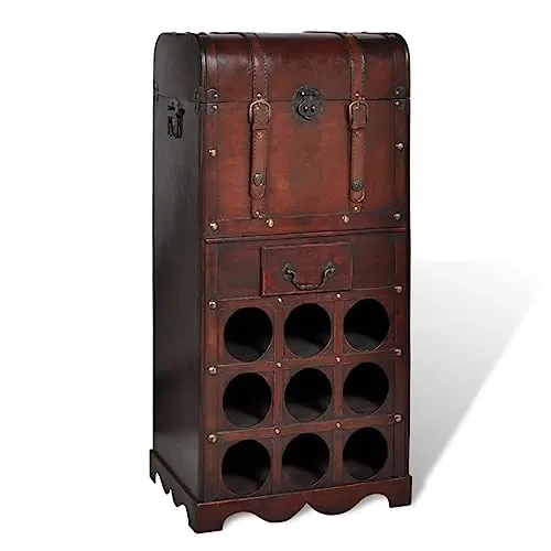 vidaXL Flaschenregal 4