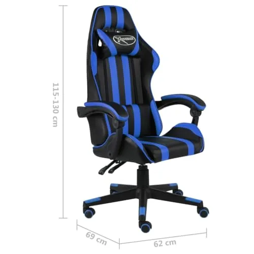 vidaXL Gaming Stuhl 2