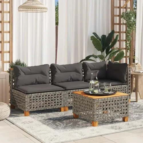 vidaXL Garten Ecksofa 6