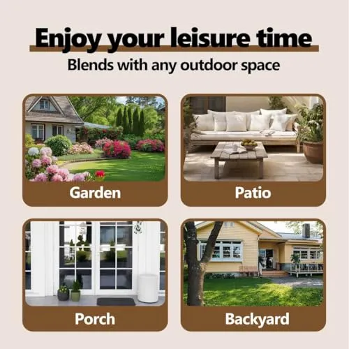 vidaXL Gartenbank 2-Seater 6