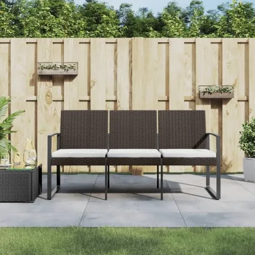 vidaXL Gartenbank 3-Sitzer 2