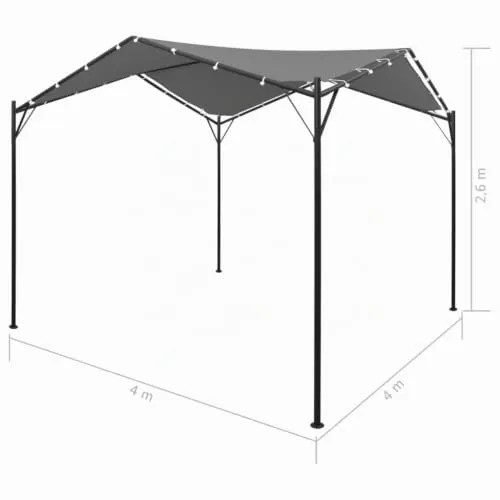 vidaXL Gartenpavillon 2