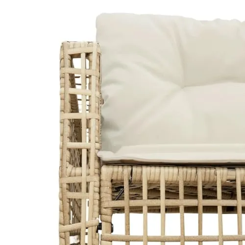 vidaXL Gartensofa L-Form 7
