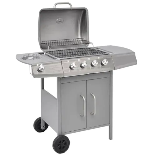 vidaXL Gasgrill 4+1 5