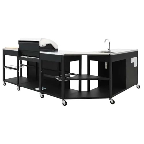 vidaXL Gasgrill-Set 4+1 Hoek 6