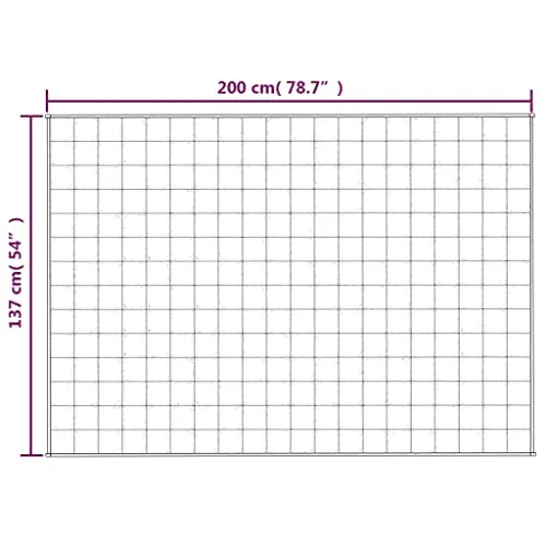 vidaXL Gewichtsdecke 10 kg 3