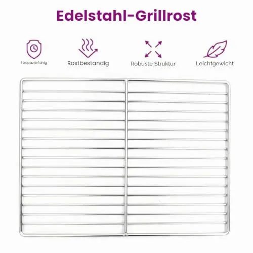 vidaXL Grillrost 3