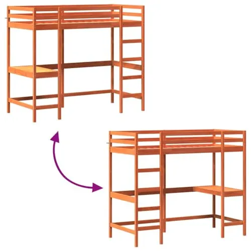 vidaXL Hochbett 4