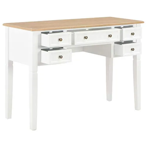 vidaXL Holz Schreibtisch UC 6