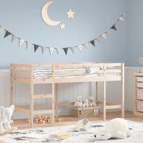 vidaXL Kinderhochbett 2