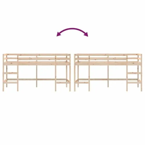 vidaXL Kinderhochbett 4
