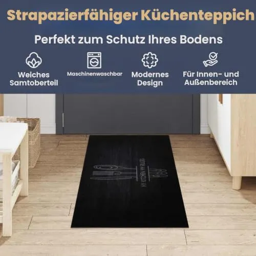 vidaXL Küchen Teppich 4