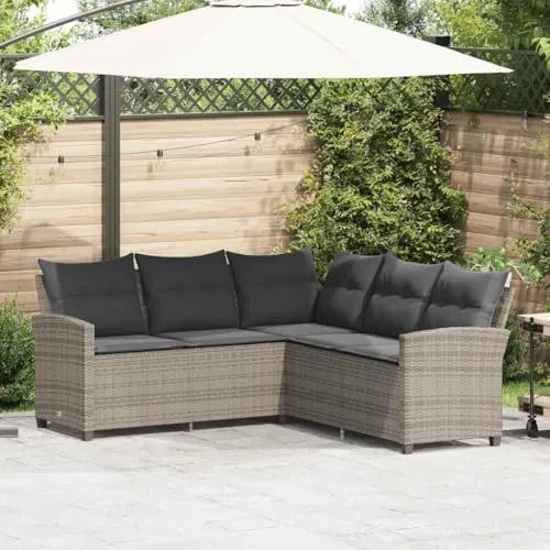 vidaXL L-förmiges Couchsofa 2
