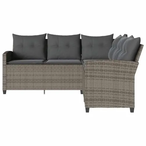 vidaXL L-förmiges Couchsofa 6