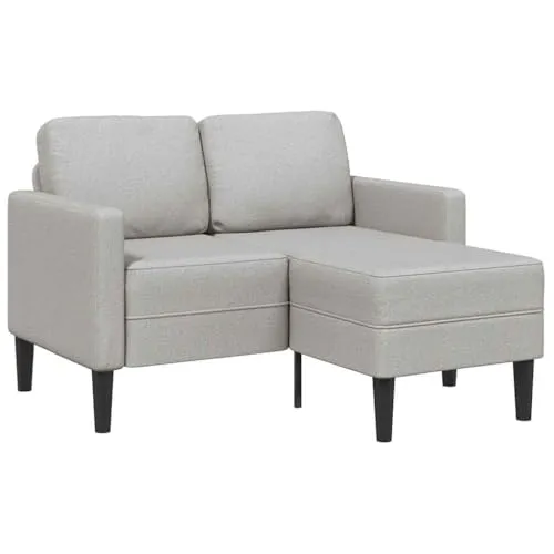 vidaXL L-förmiges Sofa UC