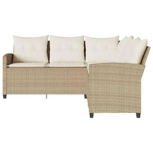 vidaXL L-formiges Couchsofa 6