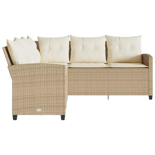 vidaXL L-formiges Couchsofa 7