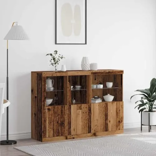 vidaXL LED-Sideboard 4