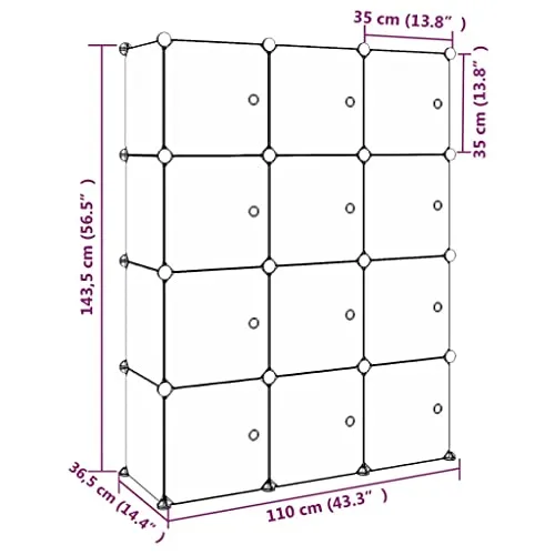 vidaXL Modular 3